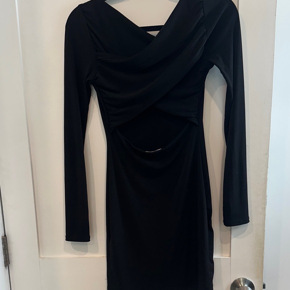 Guess Black Long Sleeve Dress - Picture 3 of 4